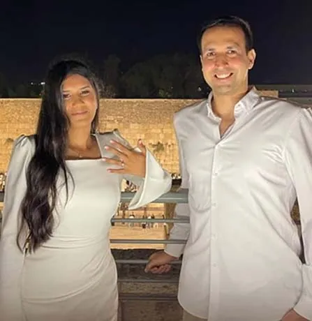 זוג שנפגש דרך הפרויקט